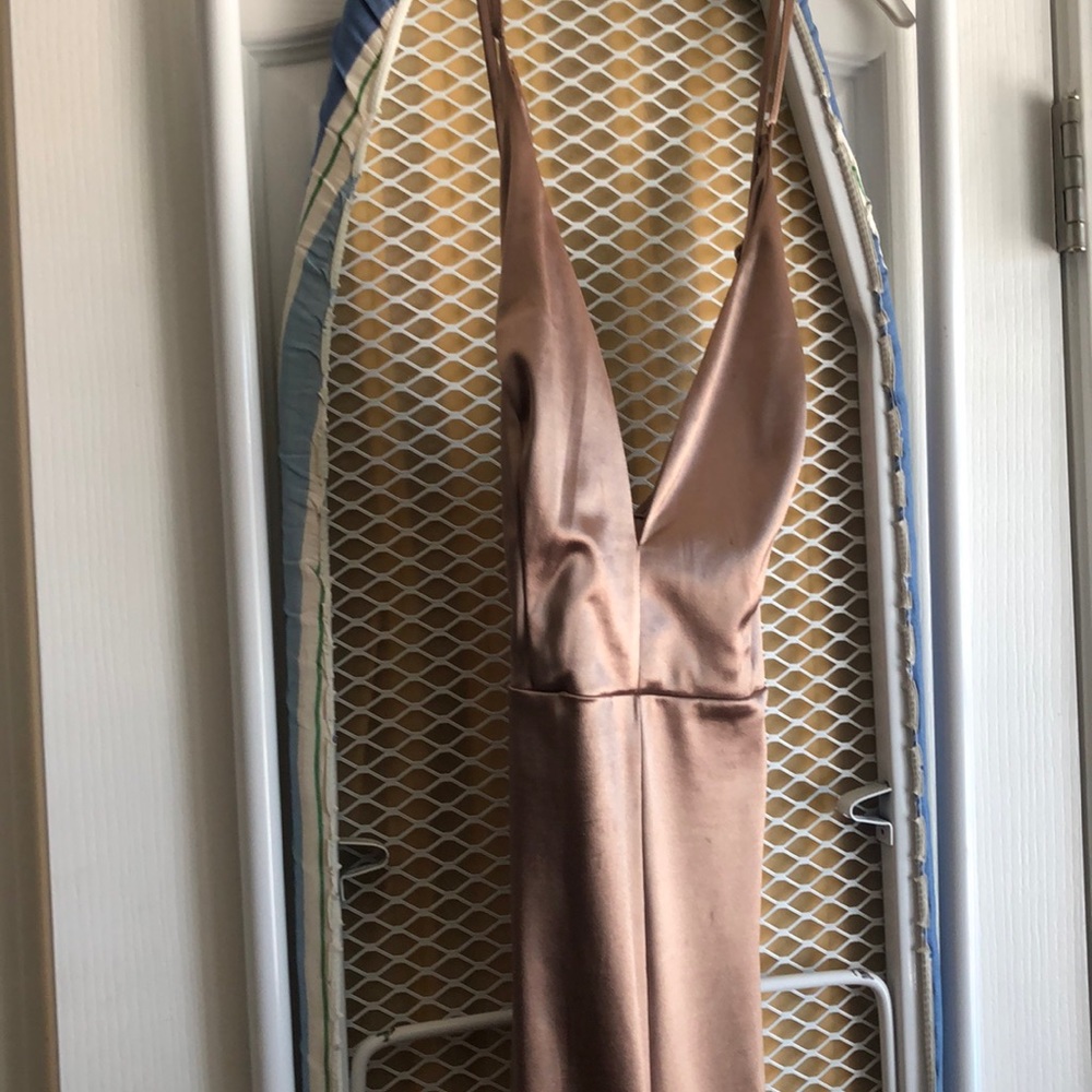 Gold dress
